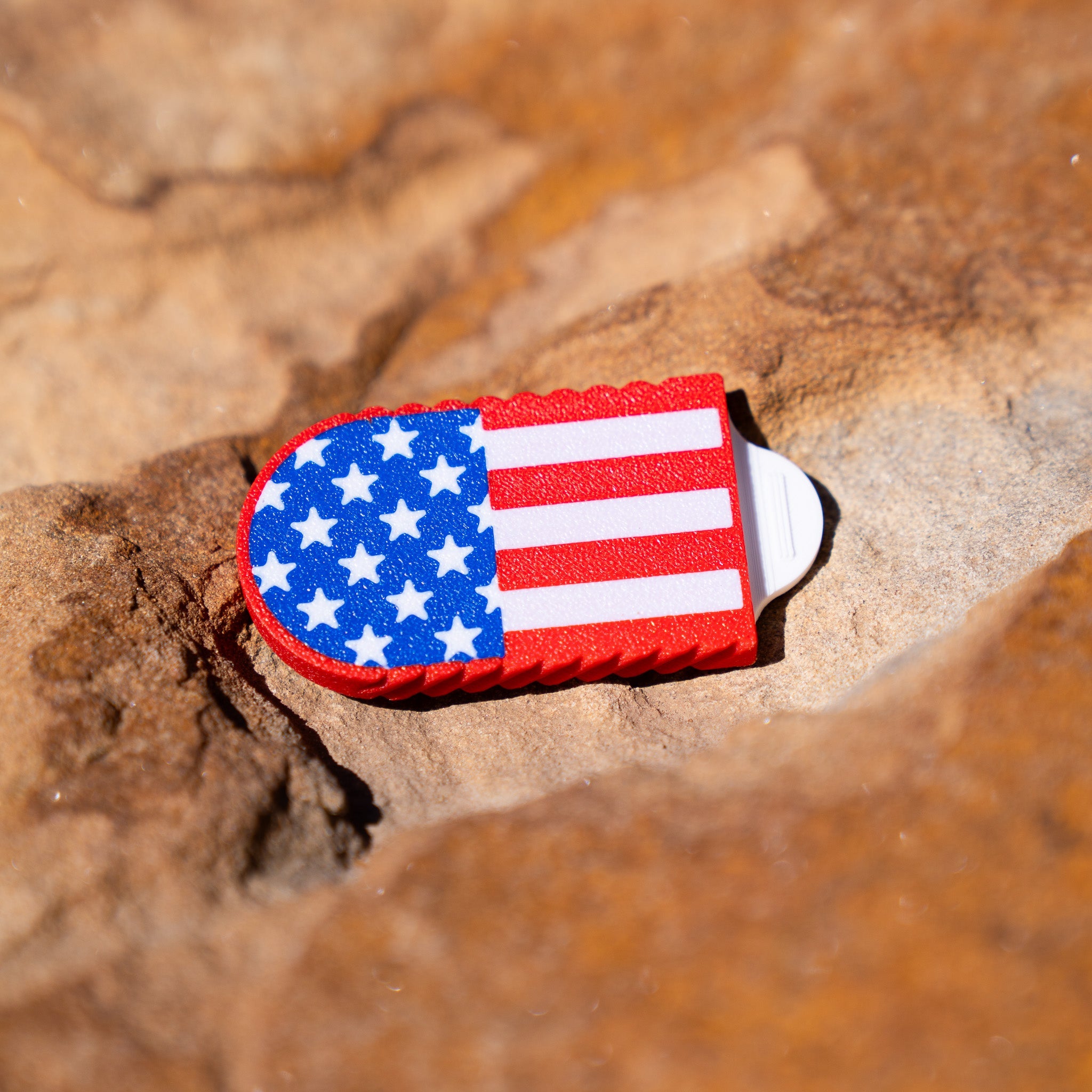 Limited Edition Fourth of July SRAM AXS Shifter CR2032 Battery Holder and Tool - BackroadsLab