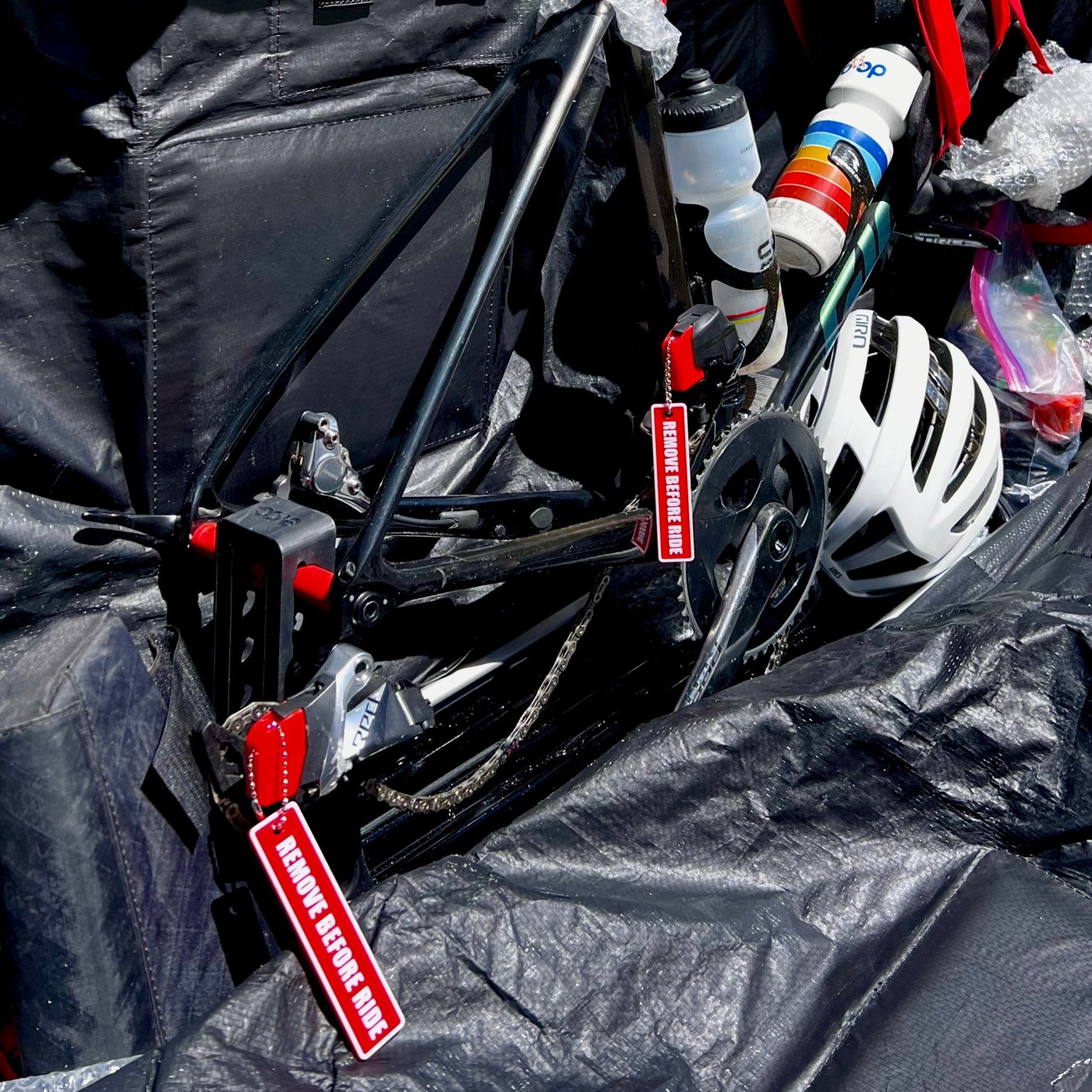 "Remove Before Ride" - AXS Placeholder Battery - BackroadsLab